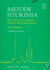 METODE FITOKIMIA: penuntun cara modern menganalisis tumbuhan (terbitan kedua)